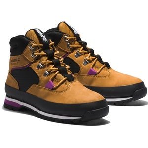 Timberland-Wheat Euro Hiker Reimagined Leather Boots-Women